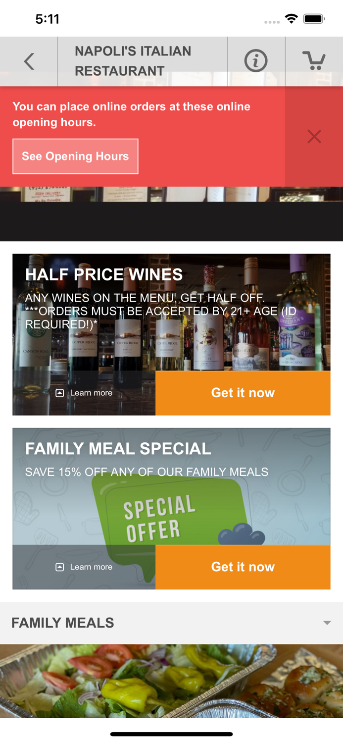 Napolis Italian Plano