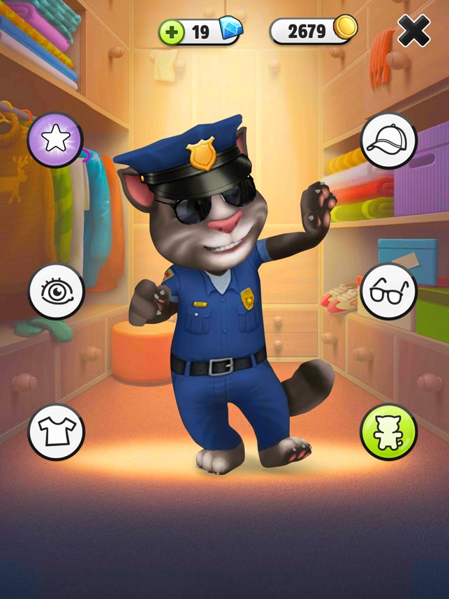 My Talking Tom On The App Store - roblox small cat outfit