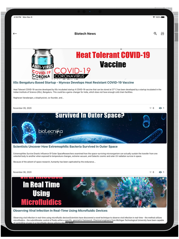 BioTecNika Official App