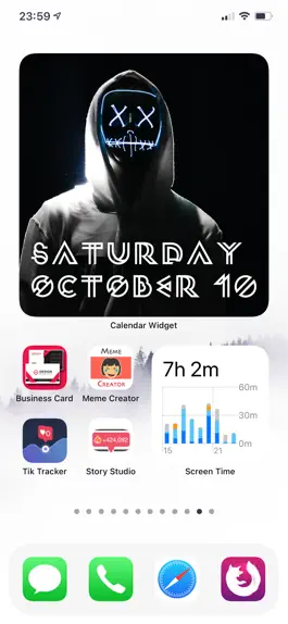 Game screenshot Calendar Widget - Custom Date hack