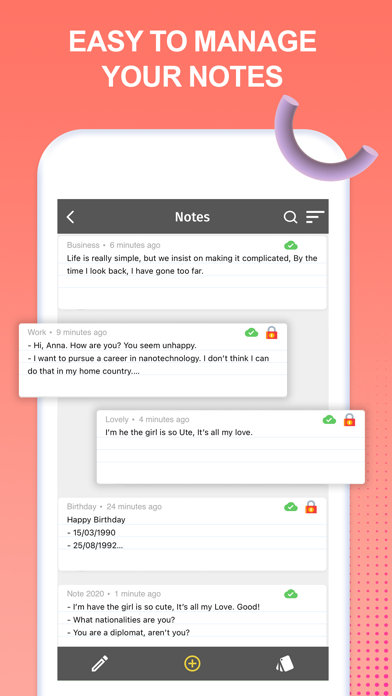 Safe Notes - Color by Note Appのおすすめ画像5