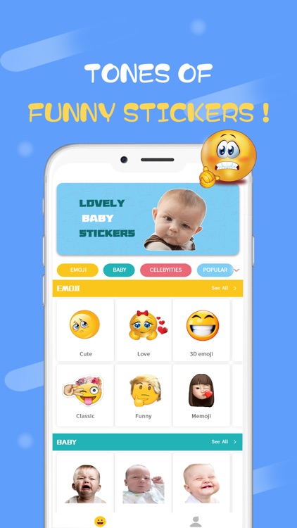 Fancy Stickers-Emoji Sticker