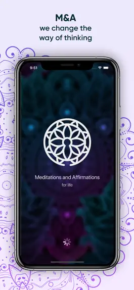 Game screenshot M&A - Meditations Affirmations mod apk