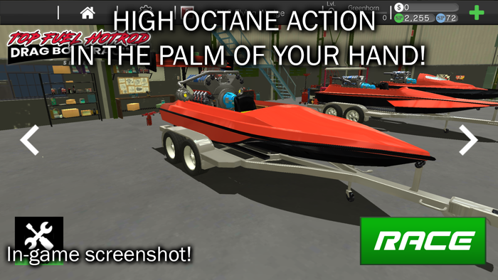 Drag Racing Boat Game TopFuel