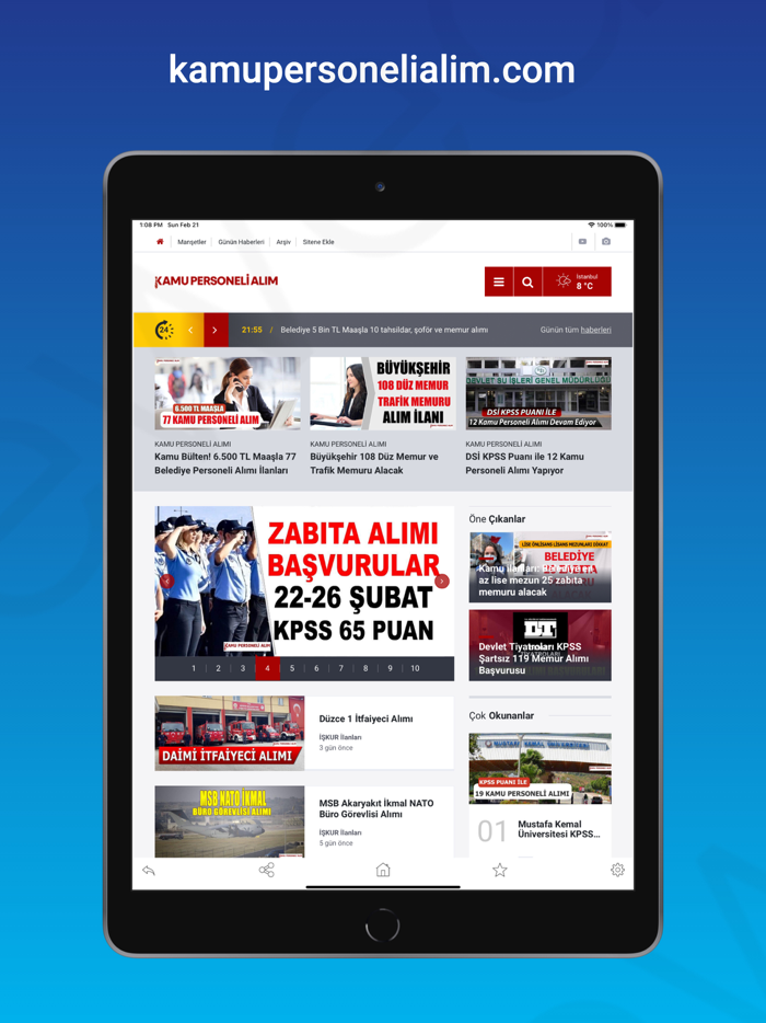 Kamu Personeli Alım