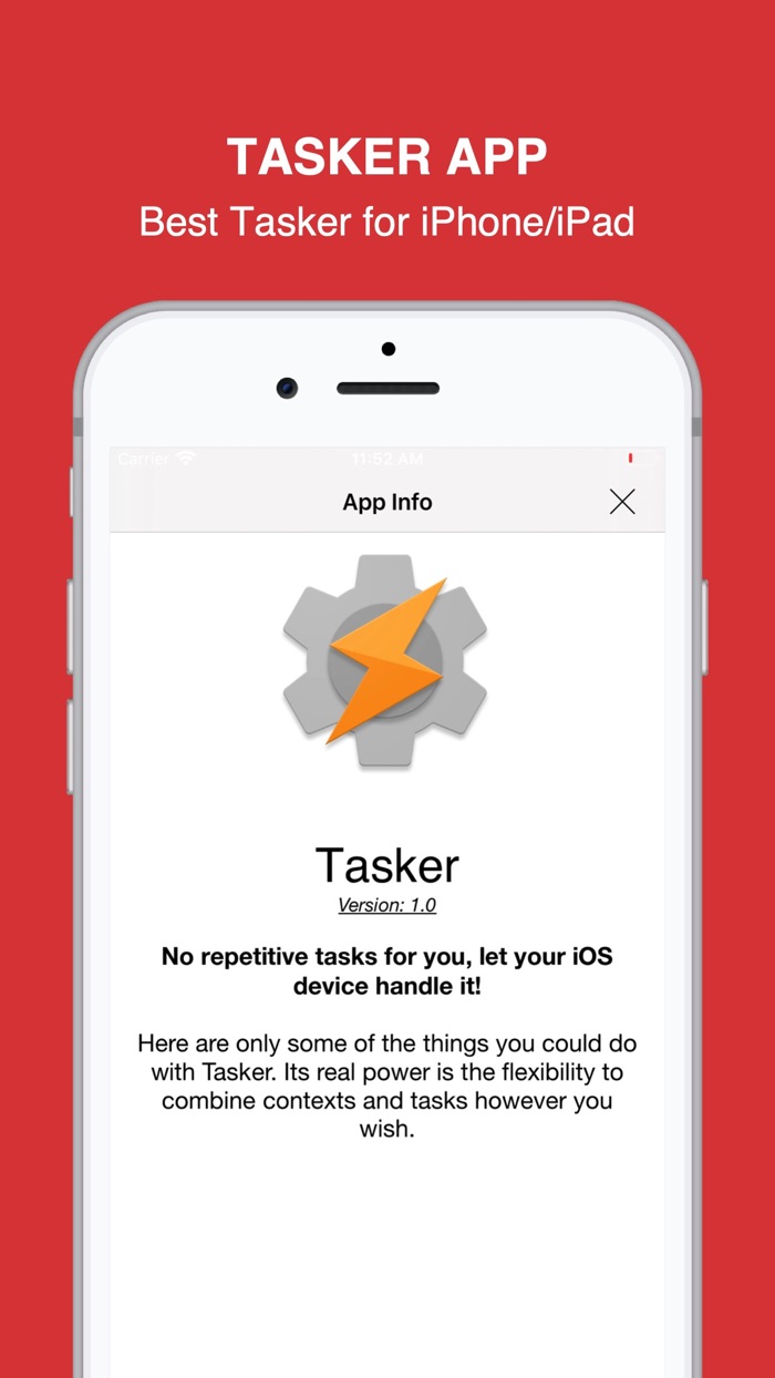 Tasker Download App for iPhone
