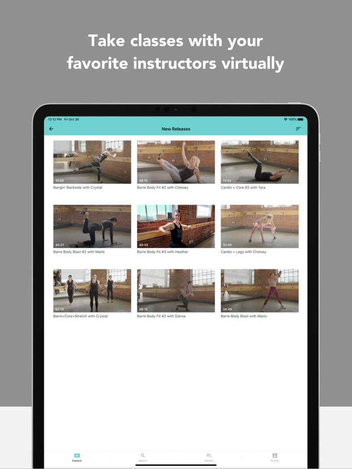 Barre Body Studio On Demand