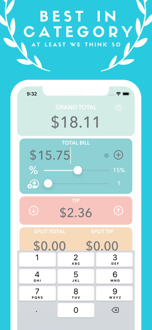 Tip Tally - Bill Splitter