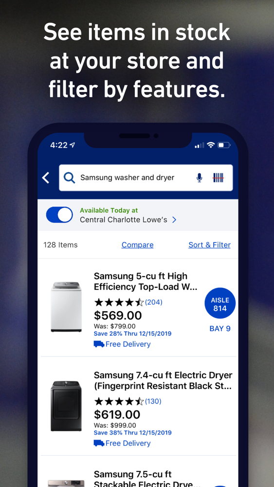 Lowe s Home  Improvement  App  for iPhone  Free Download 