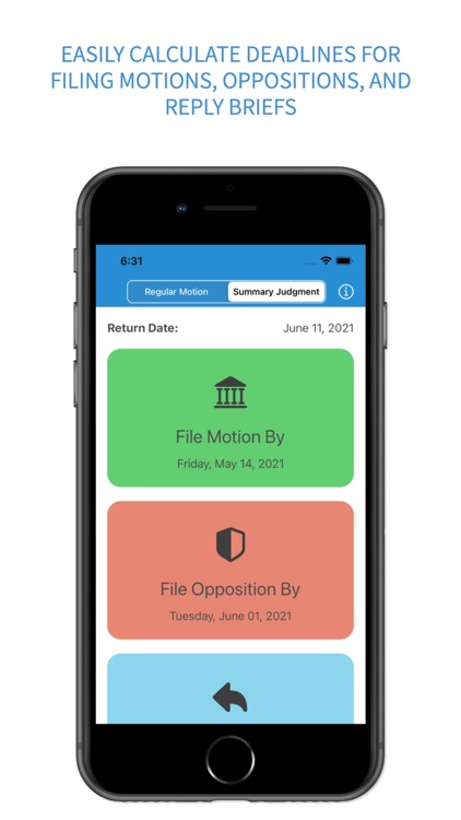 NJ Court Motion Return Dates by LMWA HOLDINGS LLC