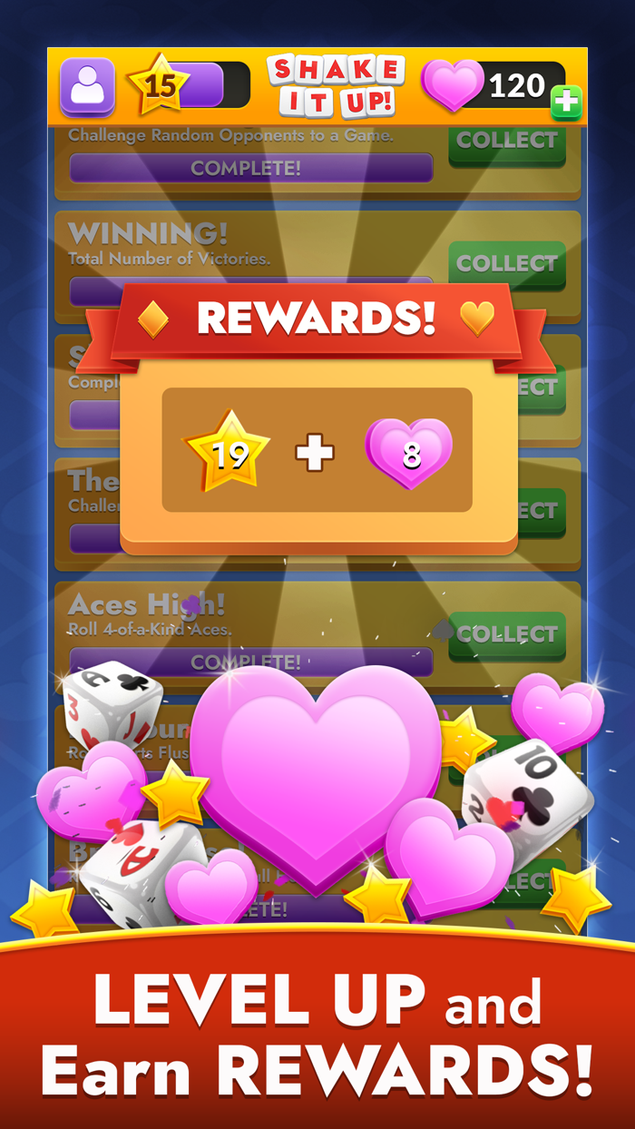 SHAKE IT UP Dice Poker