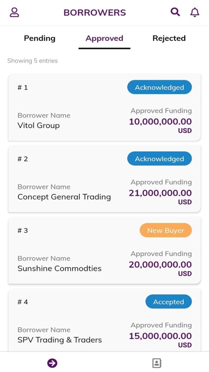 KRATOS Trade Finance App