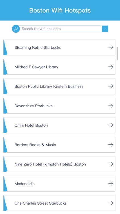 Boston Wifi Hotspots