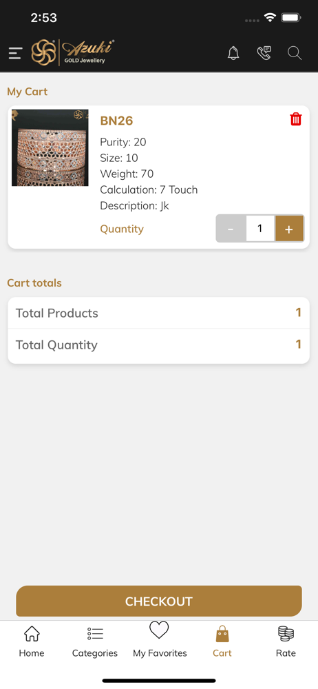 Azuki Gold Jewellery screenshot 8