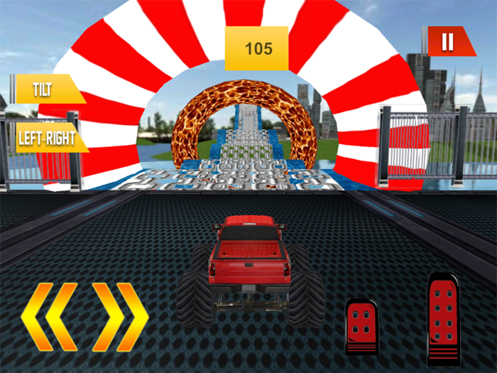 Monster Truck Stunt Game