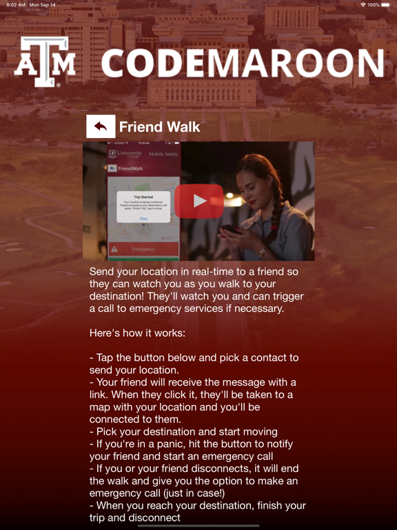 Texas A&M - Code Maroon screenshot 3