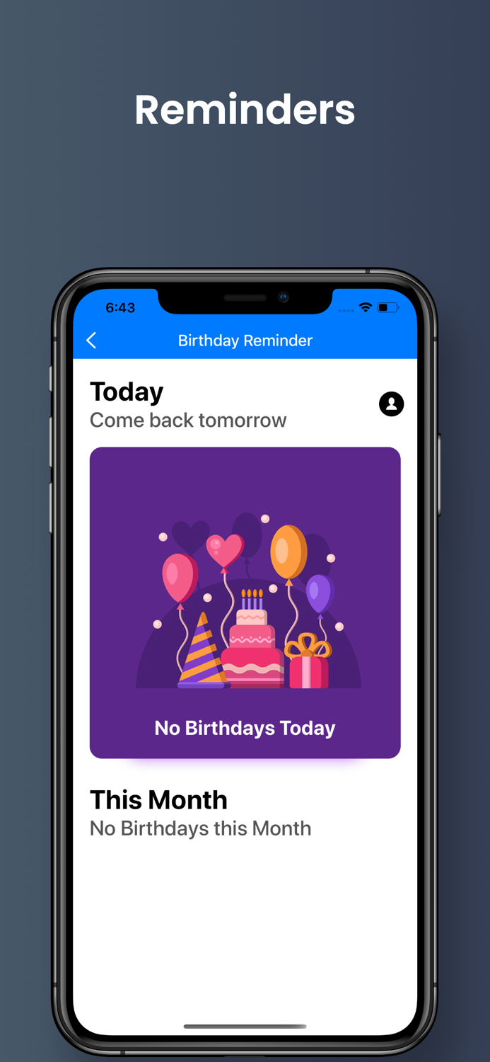 Birthday Companion App