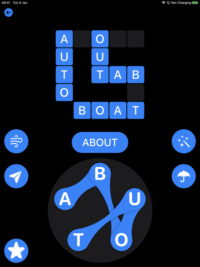 Goo Words Crossword puzzle
