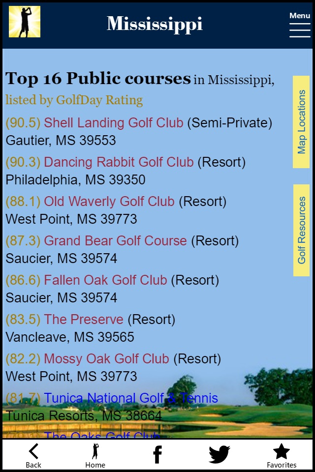 GolfDay Mississippi screenshot 3