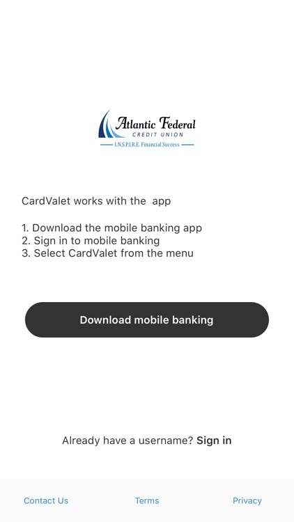 Atlantic Federal CU - Card App