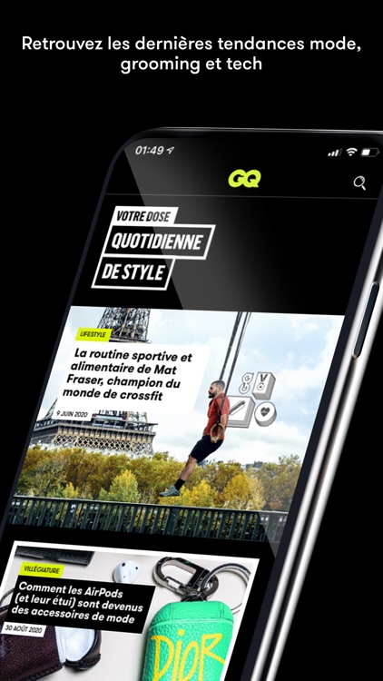 GQ Magazine France screenshot-6