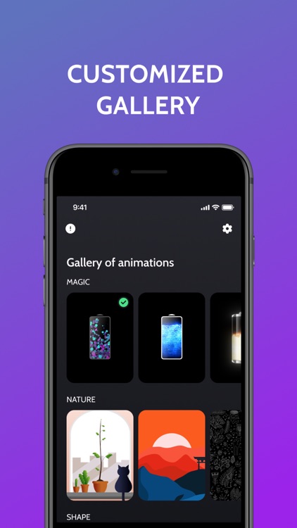 Battery Charging Animation