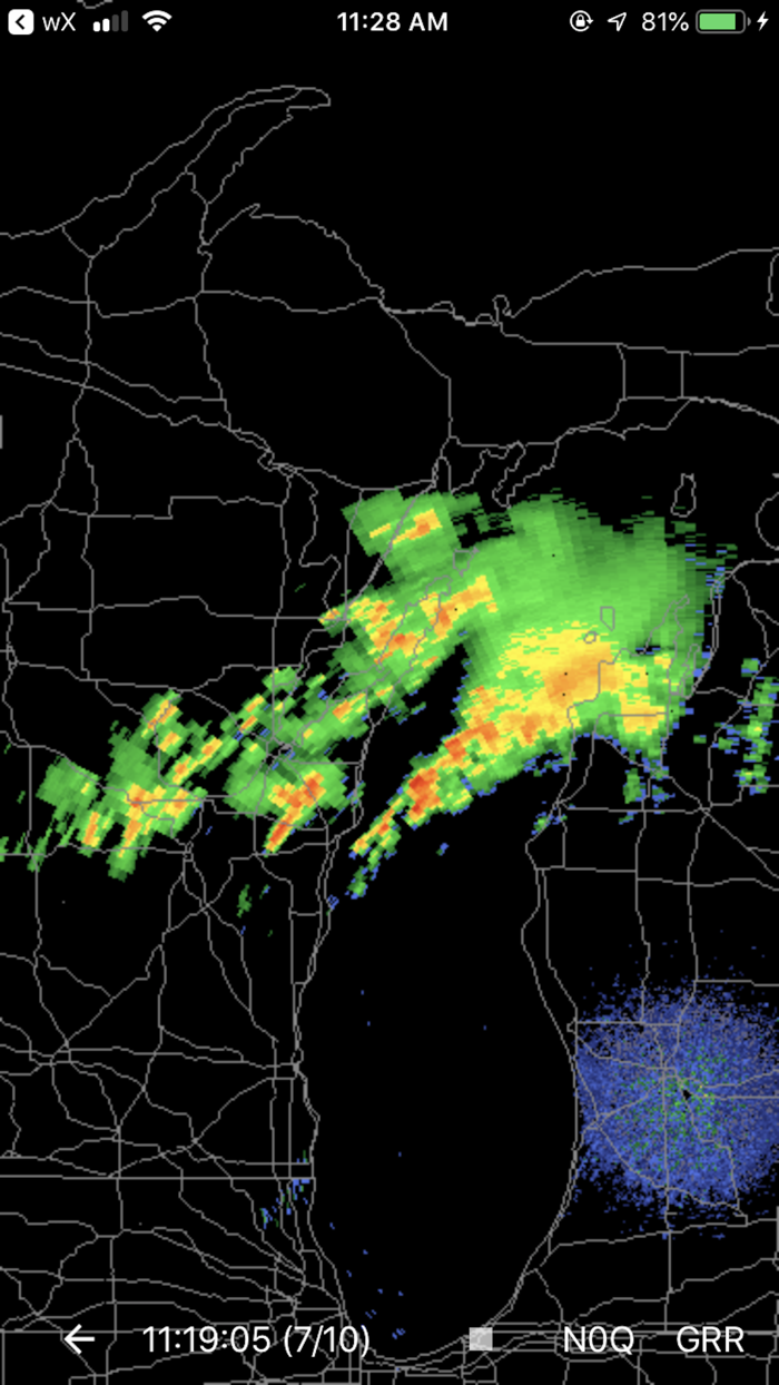 NOAA Weather Radar  Forecast