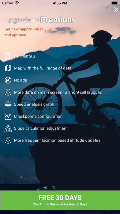 Bike Tracker  Cycling Computer screenshot 4