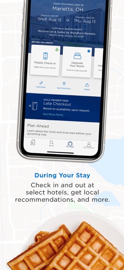 Wyndham Hotels & Resorts app screenshot