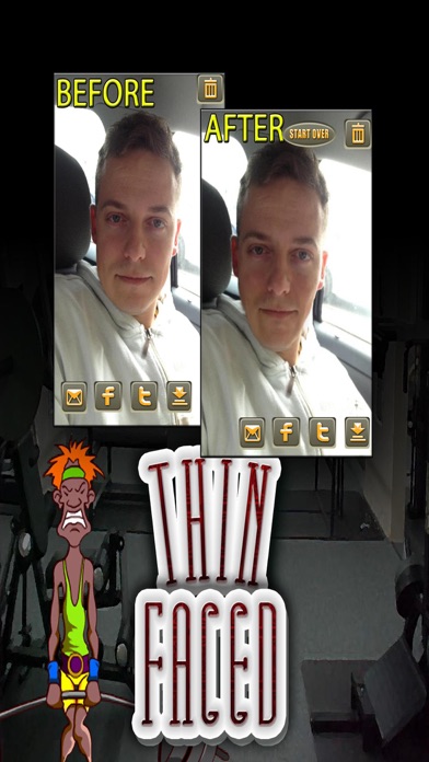 How to cancel & delete ThinFaced - The Thin Face Photo FX Booth from iphone & ipad 2