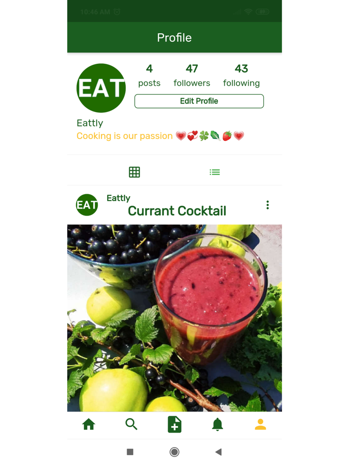 Eattly - Share your recipes