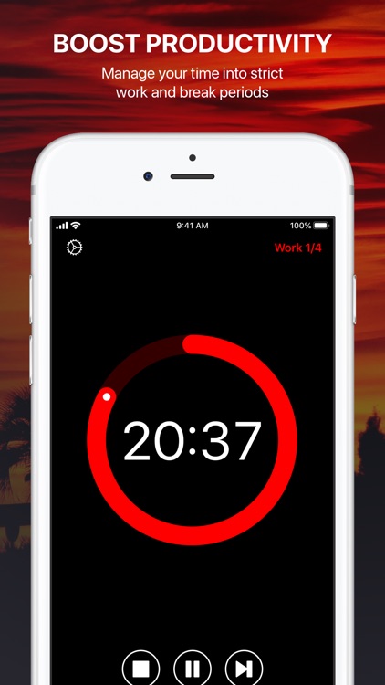 Pommie Lite - Pomodoro Timer