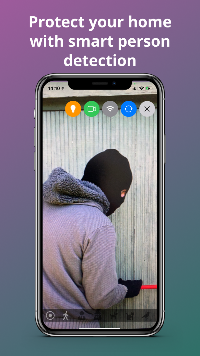 AiCam - AI Security Camera App