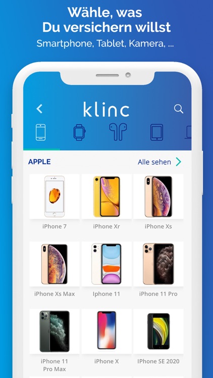 Klinc On-Demand Versicherung screenshot-4