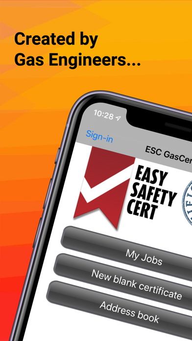 How to cancel & delete ESC Gas Certificate from iphone & ipad 1