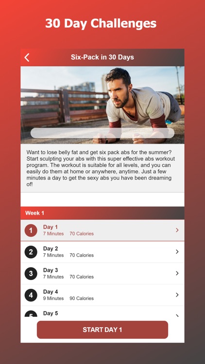 Home Workouts for Men screenshot-4