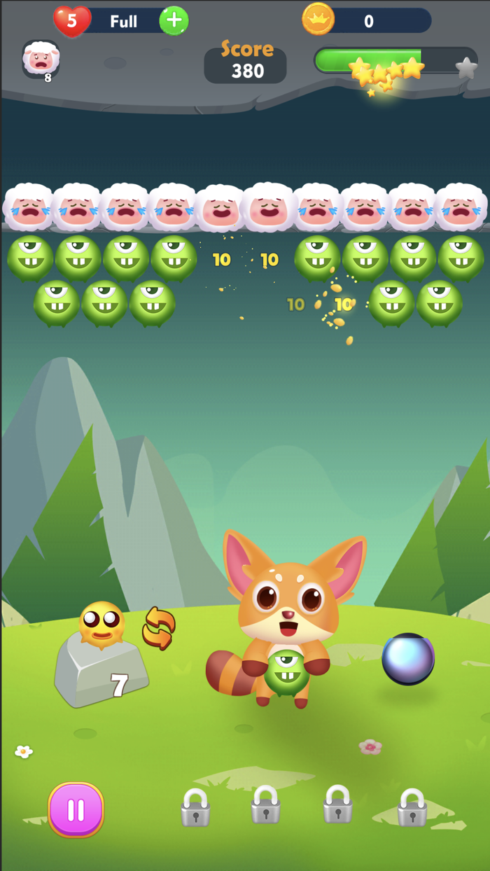 Bubble Shooter-Animals Match