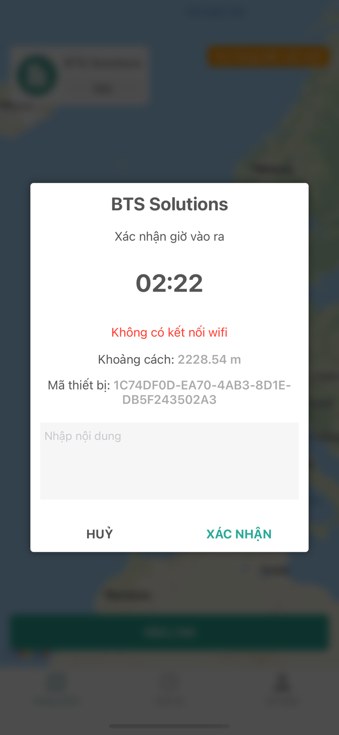 neoTime ứng dụng chấm công