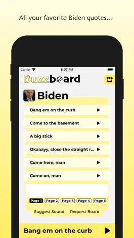 Game screenshot Biden Soundboard (Buzzboard) mod apk