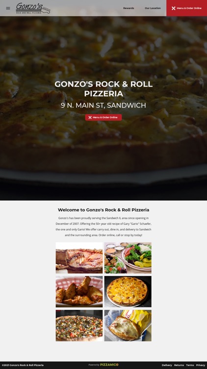 Gonzo's Rock & Roll Pizzeria