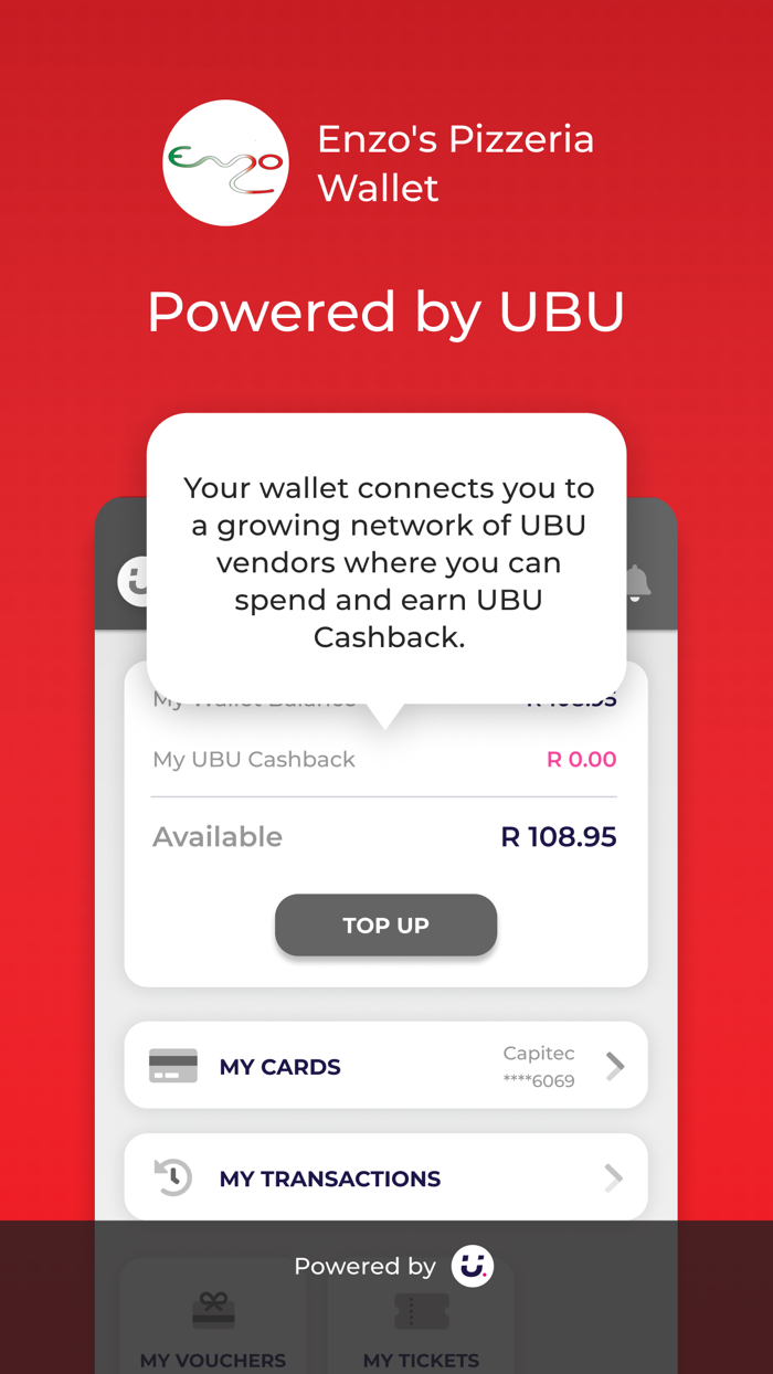 Enzos Pizzeria Wallet