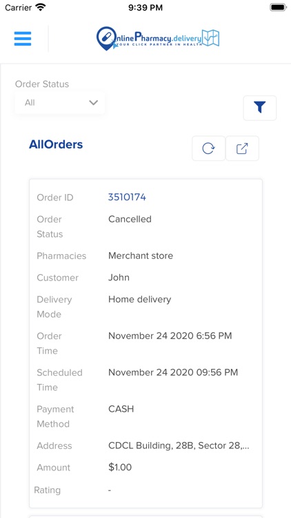 onlinepharmacy merchant screenshot-5