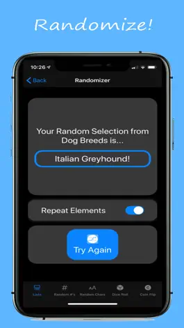 Game screenshot Your-Randomizer hack