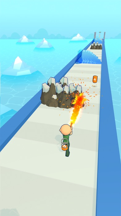 Flame Runner - Adventure Game screenshot 4