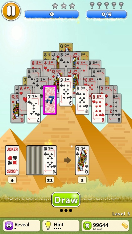 Pyramid Solitaire - Quest screenshot-7