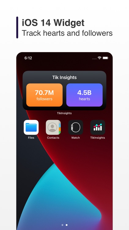Tik Insights - Likes Widget