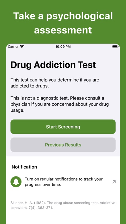 Drug Addiction Test