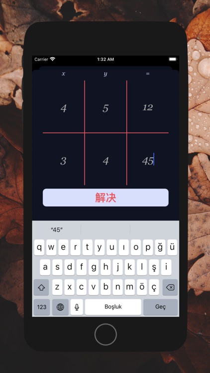 一维线性方程求解器 screenshot-3