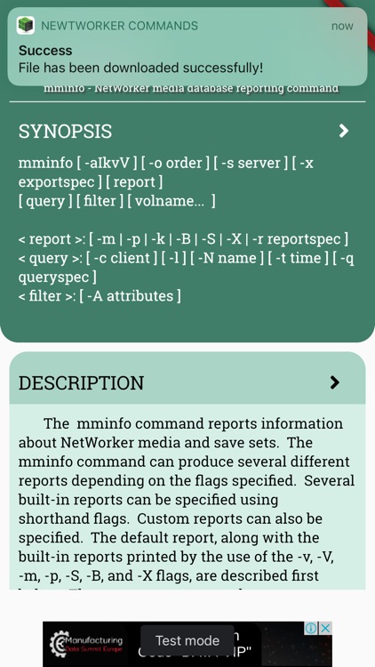 NetWorker Commands screenshot-8