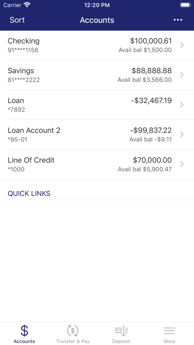 Bank of Whittier Mobile screenshot 3
